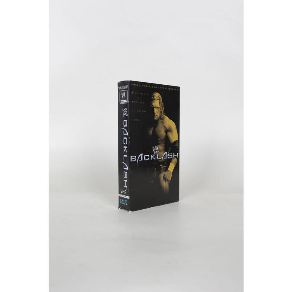 02' WWF Backlash VHS Tape